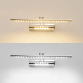 5W40CM LED-uri de Lumină Baie de Perete de Lumină Oglindă Cabinet de Lumină Oglindă de Machiaj Lumină Dormitor Culoar Patul de Perete de Lumină AC90-260V