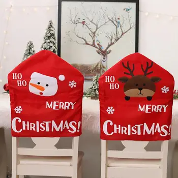 Drăguț Ușor Masa de Crăciun Huse Ornamente pentru Restaurant