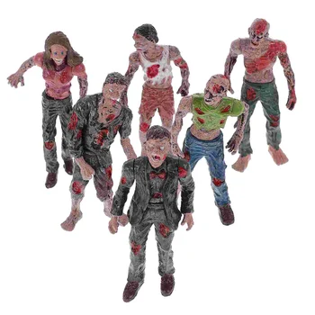 Zombie Cifre Toyshalloween De Mers Pe Jos Deadboys Copiii De Acțiune Realist Model Figurine Mici Miniaturi Figurinestatic Teroare