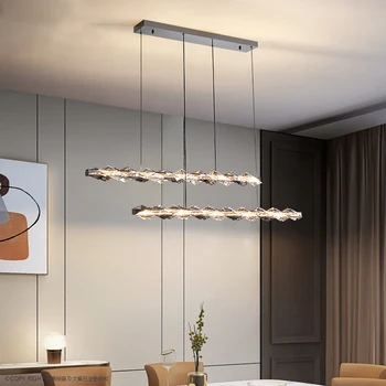 Moderne, sufragerie, dormitor lampa duplex scara inel de cristal lampa candelabru din cristal de lux vila living lampa