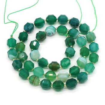 Naturale en-Gros de Piatră Rotundă Dungă Verde AgateQuartz Liber Margele pentru Bijuterii pentru Bijuterii MakingDIYAccessories 8mm