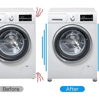 Mașină de spălat Anti Vibrații Tampoane de Șoc Universal și de Anulare a Zgomotului Mașină de Spălat Picioarele de Sprijin J2Y