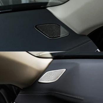 Pentru BMW Seria 7 G11 2016-2021 Masina Inoxidabil Usa Difuzor Pad Sunet Difuzor Capacul Ornamental Cadru Autocolant de Interior Accesorii