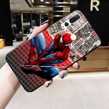 Marvel Spiderman Erou Cazul în care Telefonul pentru Huawei Y6P Y8S Y8P Y5II Y5 Y6 2019 P Inteligente Prim-Pro