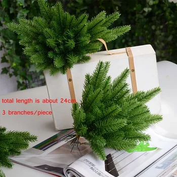 5 Buc Plante Artificiale Ramuri de Pin Brad de Crăciun Accesorii DIY Petrecere de Anul Nou Decoratiuni Ornamente de Crăciun Copiii Cadou A4520