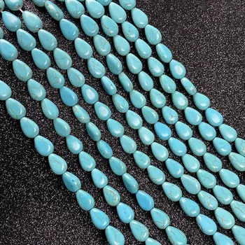 Margele piatra albastru Turcoaz Semințe în Formă de Vrac izolare Șirag de mărgele Semi-Finite Pentru a face bijuterii DIY colier brățară accesorii