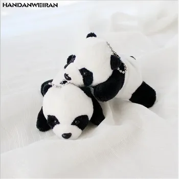1buc Noua Panda Drăguț jucării de Pluș Mini Vacanță Cadou Pandantiv Animal Jucărie de Pluș Cadou de Crăciun Pentru Fete și Băieți și Childs HANDANWEIRAN