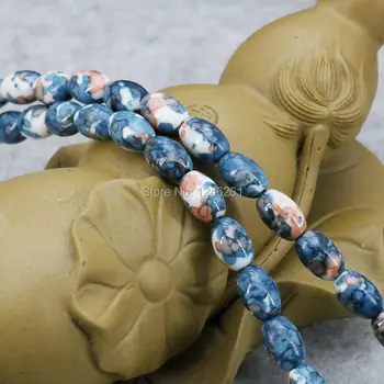 De Vânzare la cald Multicolor Bogat Găleată Liber DIY Margele Semi-pretioase Riverstones Ploaie de Flori Curcubeu Pietre Bijuterii Femei face 6X8mm