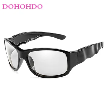 DOHOHDO Bărbați Polarizate Fotocromatică ochelari de Soare Ochelari de Soare Cameleon Ochelari Femei Conducere Decolora Gafas de Modă în aer liber Nou